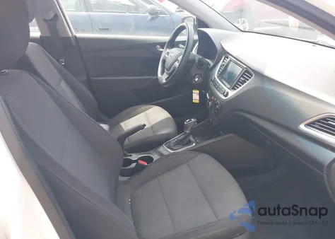 2018 Hyundai Accent Sel z USA, uszkodzony, nr VIN 3KPC24A31JE023870